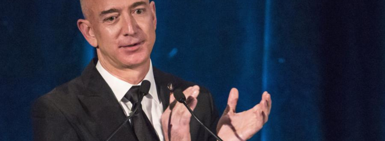 ﻿Лише за день статки засновника Amazon зросли на 13 міл'ярдів доларів