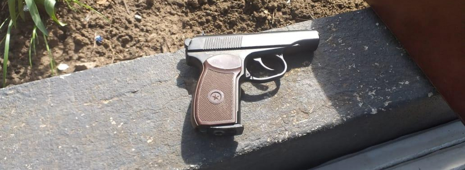 ﻿На Луганщині поліцейські вилучили у чоловіка зброю