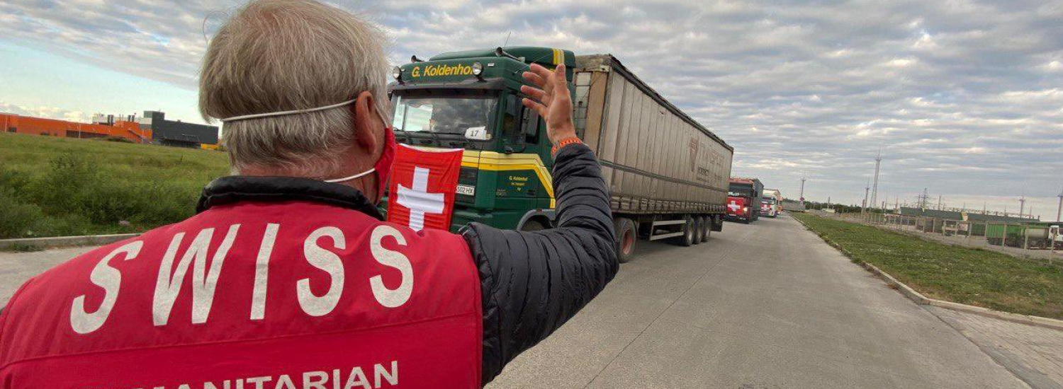 На ТОТ Донецької області відправились 130 вантажівок з гуманітарною допомогою: деталі