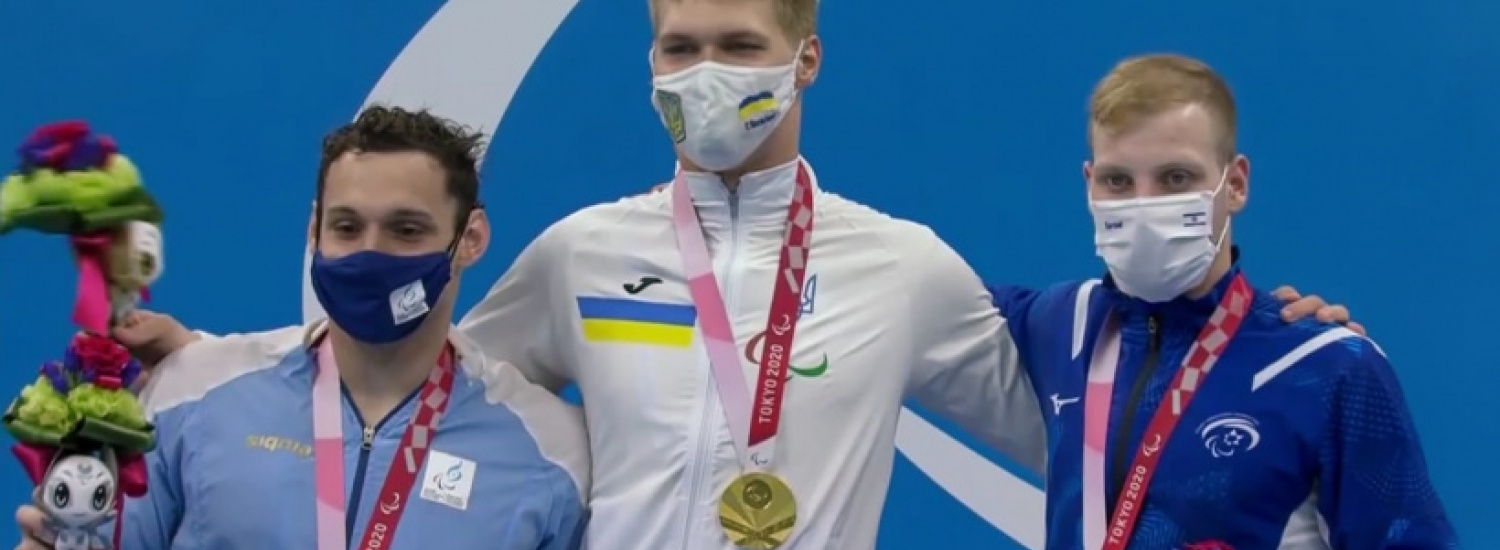 Майстер спорту міжнародного класу з плавання Андрій Трусов здобув золото Паралімпійських ігор-2020