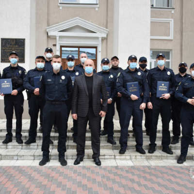 ﻿На Донеччині відзначили п’яту річницю створення батальйону патрульної поліції Слов'янська та Краматорська