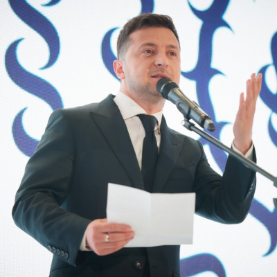 ﻿Президент України взяв участь у відкритті нової будівлі Київської школи економіки