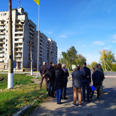 До прифронтової Авдіївки завітала урядова делегація канцлерів Естонської Республіки