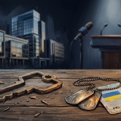“Half to Veterans, Half to YeVidnovlennia”? How Government Officials and MP Tkachenko Left 35,000 Combat Veteran IDP Families Without Housing
