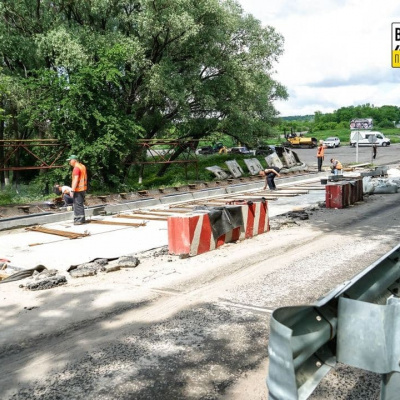На Луганщині завершуються роботи з капітального ремонту мосту поблизу Гірського