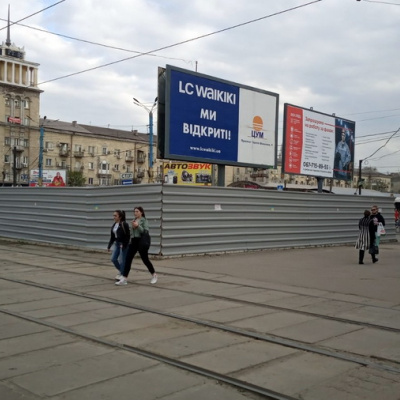 У місті Кам'янське з'явилися МАФи в місцях, де будувати заборонено законом