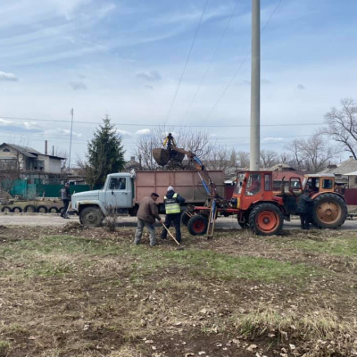 ﻿У місті Рубіжне, що на Луганщині розпочався весняний місячник санітарної очистки та благоустрою територій