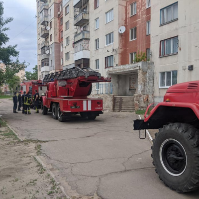 ﻿У місті Рубіжне Луганської області в одній із багатоповерхівок сталося займання проводки