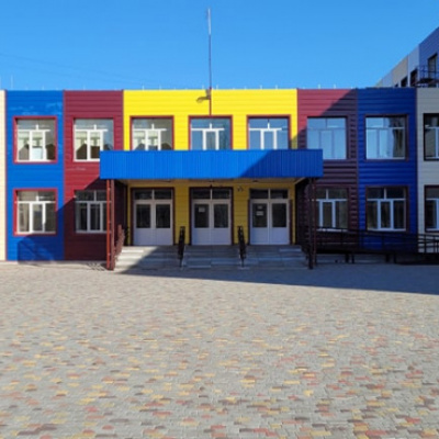 На Донеччині завершується реконструкція будівлі Бахмутської школи № 12