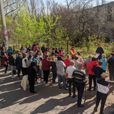 У Рубіжному на толоку вийшли підрозділи виконкому (ФОТО)