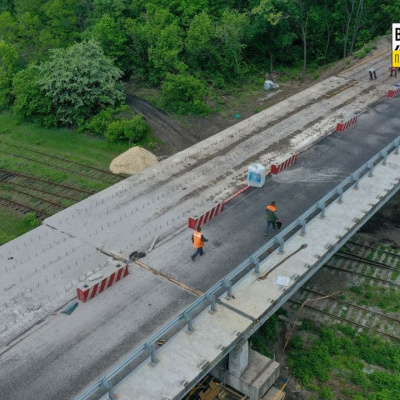 На Луганщині завершується ремонт шляхопроводу на дорозі Р-66