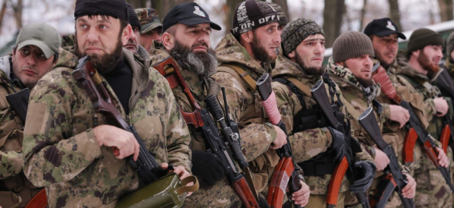 На окупованих територіях Донецької і Луганської областей масово воюють "кадировські загони"