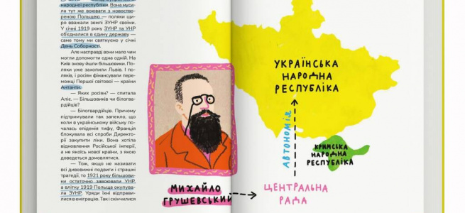 "Моя книжкова полиця" запускає перший тираж оновленої "Крутої історії України"