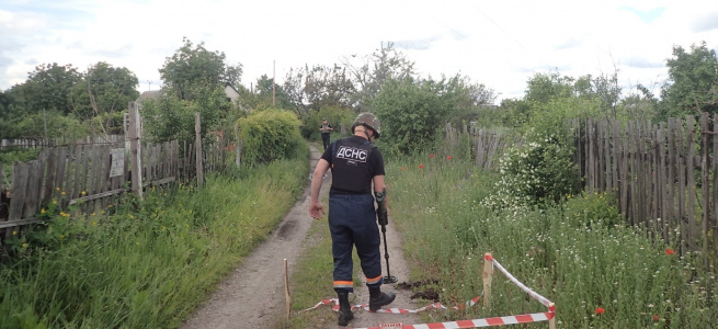 Піротехніками в Луганській області виявлено та вилучено 46 артилерійських снарядів