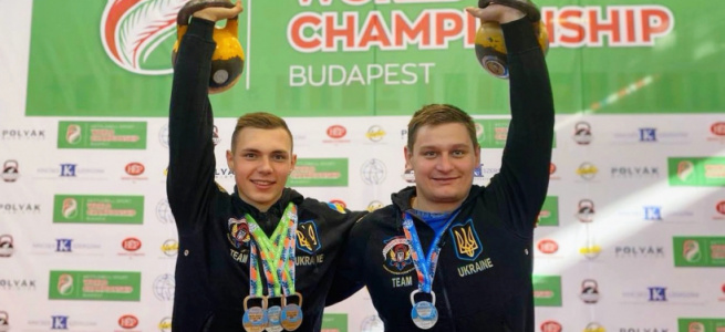 Леон Білицький та Олександр Рибін – призери чемпіонату світу з гирьового спорту