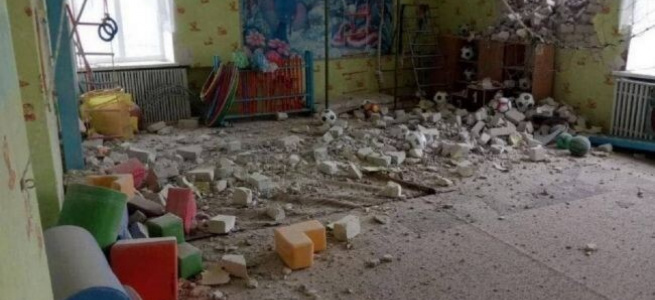 СБУ відкрила кримінальне провадження за фактом обстрілу бойовиками дитячого садочка та школи на Луганщині