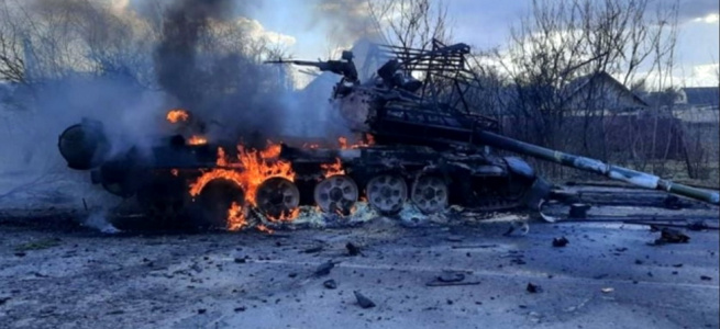 Сумарні орієнтовні втрати ворога за чотири доби загарбницької війни РФ в Україні