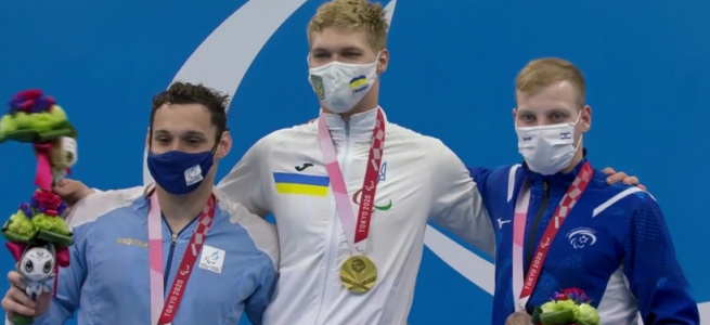 Майстер спорту міжнародного класу з плавання Андрій Трусов здобув золото Паралімпійських ігор-2020