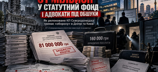 181 Million in Charter Capital and Retainers Amid Raids: How a Relocated Sievierodonetsk Enterprise Operates Out of Dnipro and Kyiv