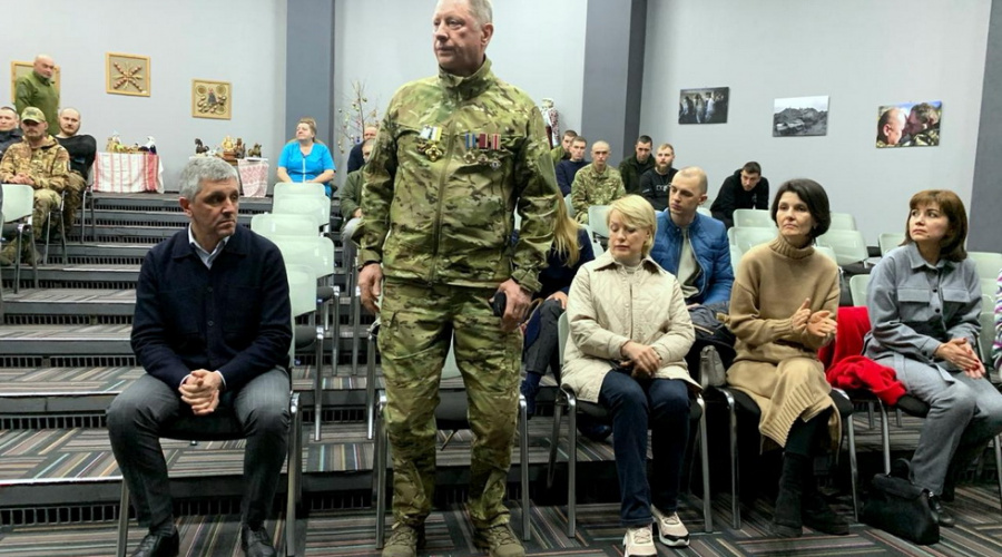 У Пущі-Водиці спортсмени з Луганщини провели захід для ветеранів війни