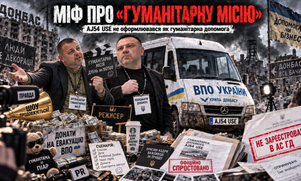 «Гуманітарний фантом» і поштовий конвеєр: як фонд Бахтіна та нардеп Ткаченко торгують картинкою війни для закордонних донорів